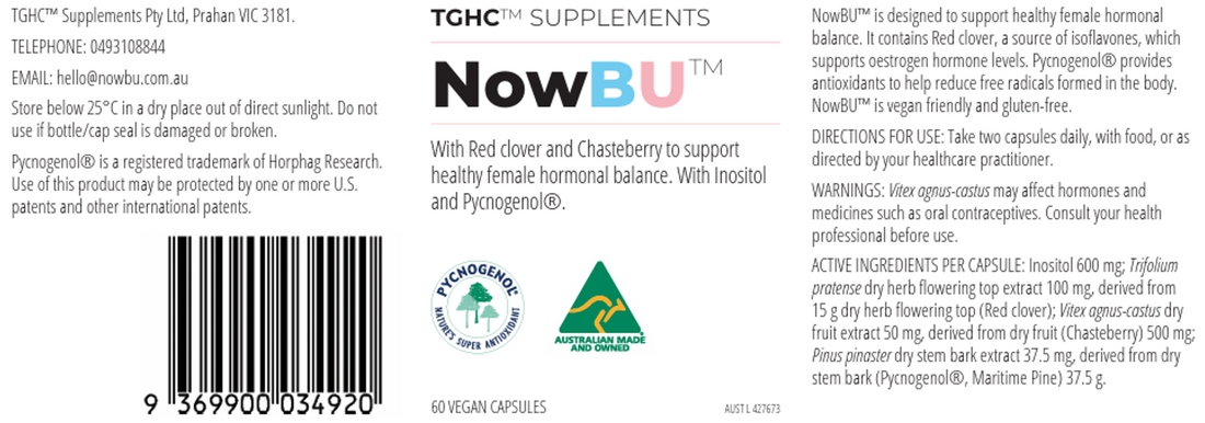 NowBU™ Supplement